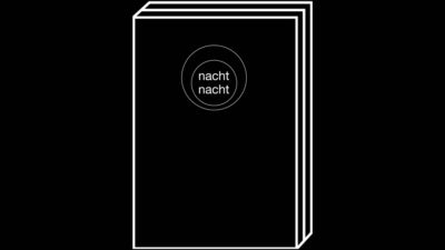 Nacht Nacht by Grady Gordon – 100FOR10 art book No. 6, cover