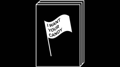 I want your candy by Florian Brugger – 100FOR10 art book No. 19, cover