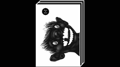 Black In Black by Yury Ustsinau – 100FOR10 art book No. 42, cover
