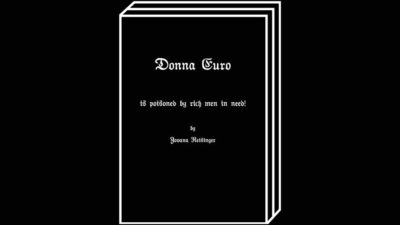 Donna Euro by Jovana Reisinger – 100FOR10 art book No. 68, cover
