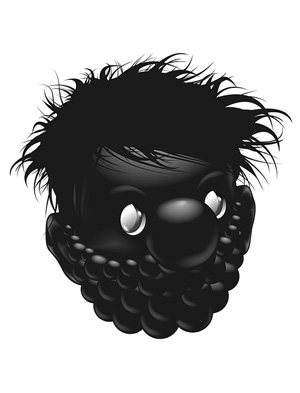 Black In Black by Yury Ustsinau – 100FOR10 art book No. 42