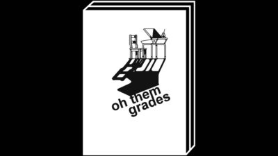 Oh them Grades by Thomas Hedger – 100FOR10 art book No. 32, cover