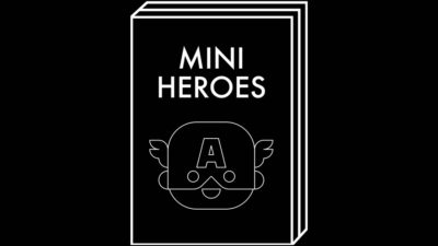 Mini Heroes by Tamer Koseli – 100FOR10 art book No. 33, cover