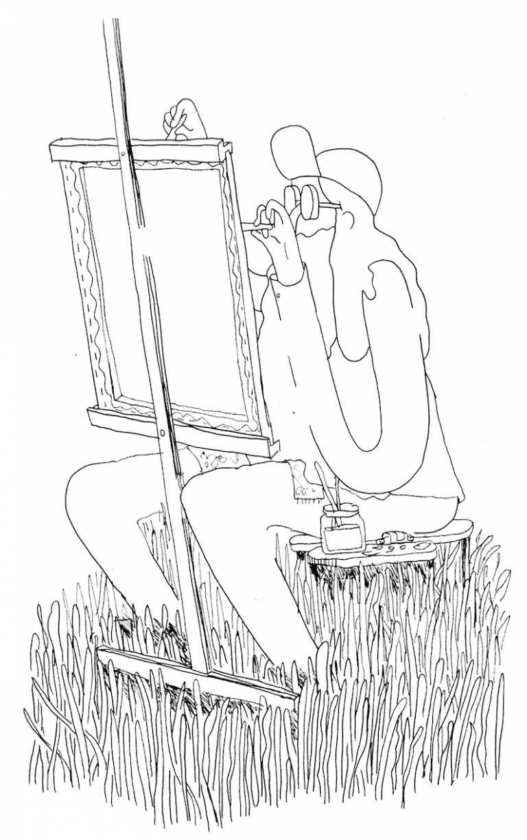 Portrait of Mike Perry, Brooklyn