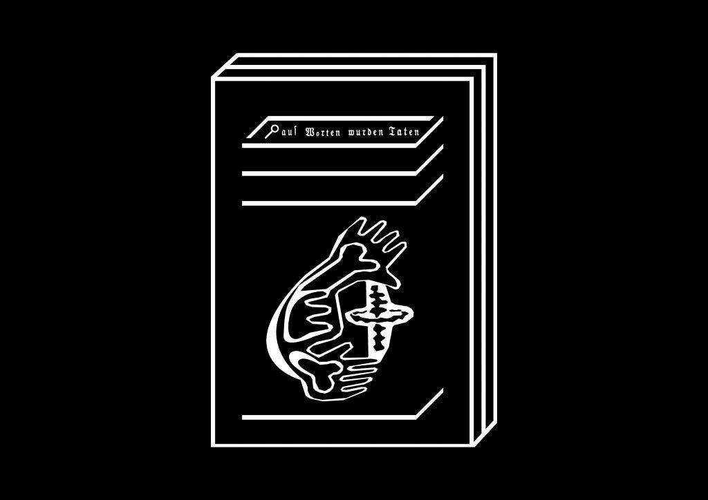 Aus Worten wurden Taten by Simon Horn – 100FOR10 art book No. 107, cover
