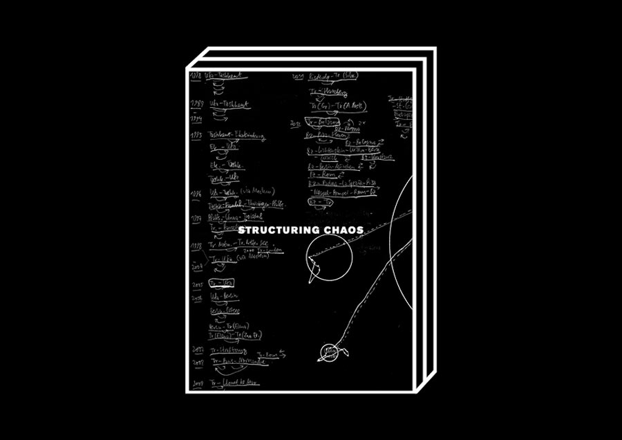 Structuring Chaos by Darja Shatalova – 100FOR10 art book No. 112, cover