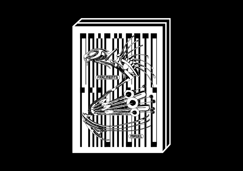Fragments by Miruel – 100FOR10 art book No. 119, cover