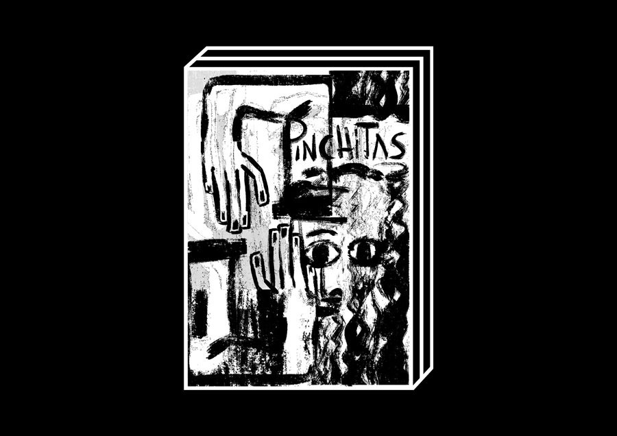 Pinchitas by Potto – 100FOR10 art book No. 126, cover