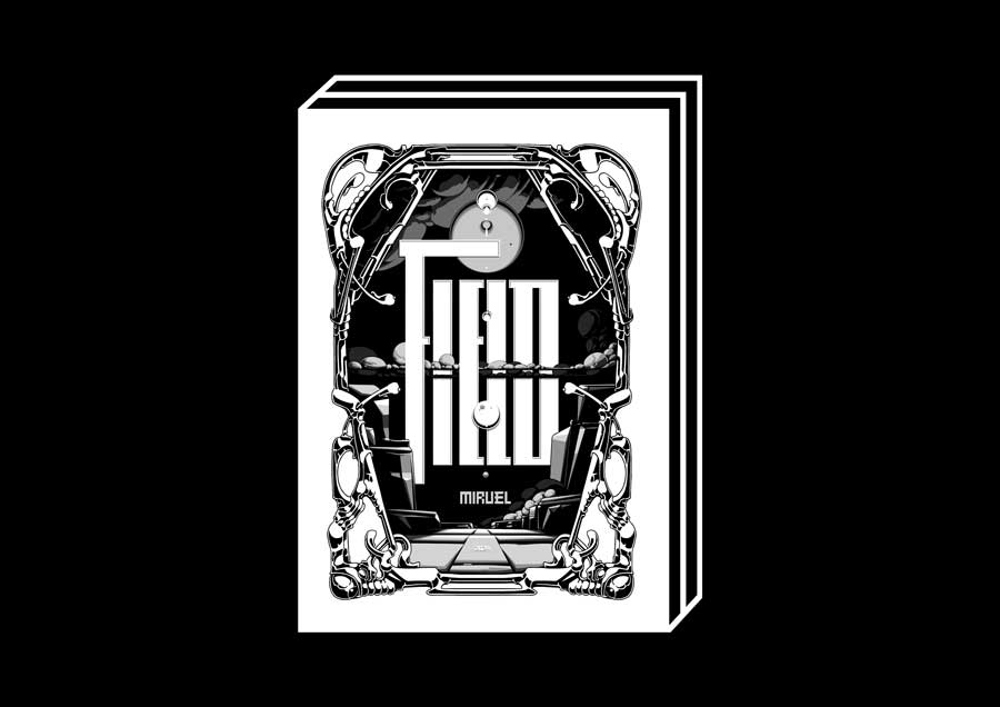 Field by Miruel – 100FOR10 art book No. 128, cover
