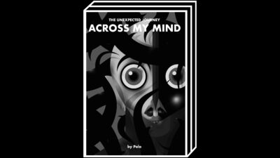 The unexpected journey across my mind by Juan Carlos Polo Chaviano – 100FOR10 art book No. 133, cover