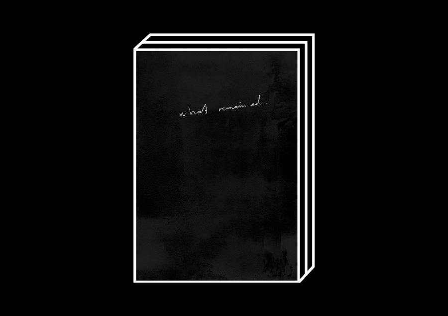 What remained by Silvan Borer – 100FOR10 art book No. 137, cover