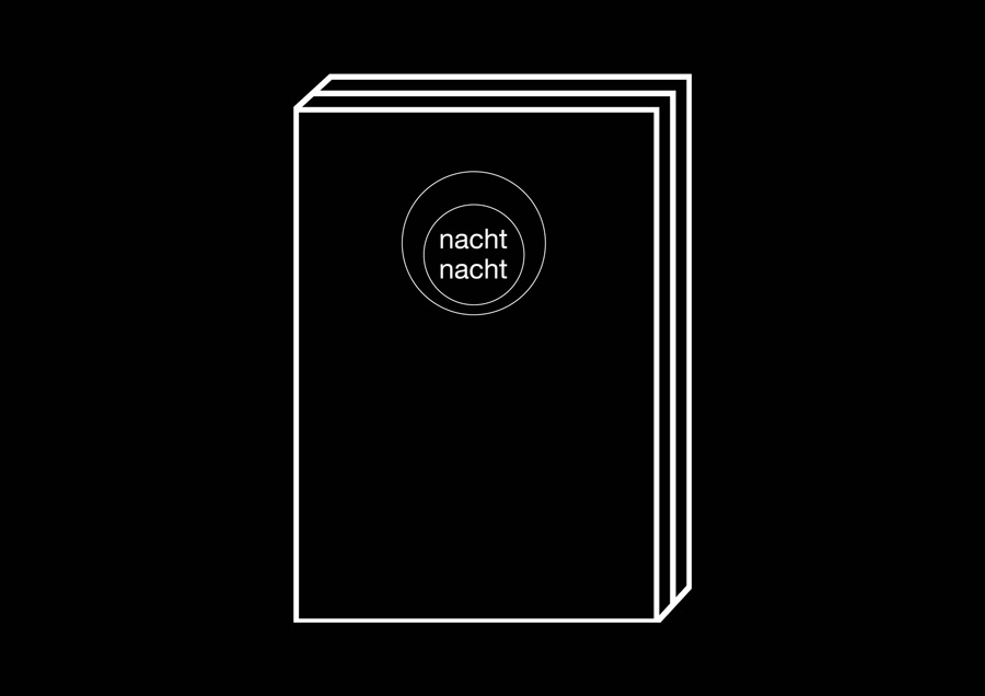 Nacht Nacht by Grady Gordon – 100FOR10 art book No. 6, cover
