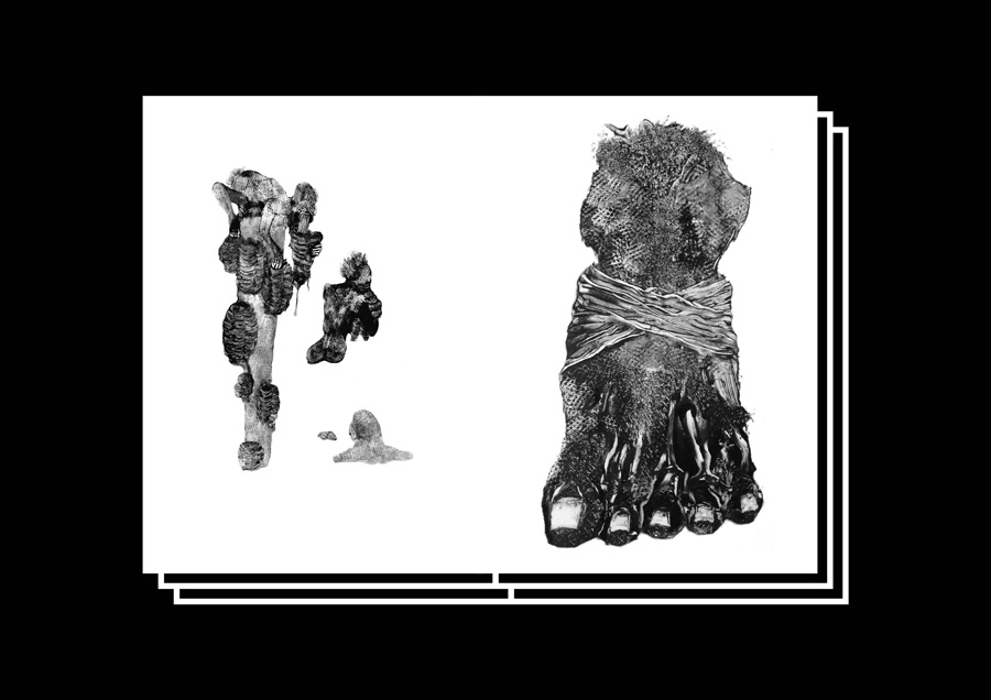 Nacht Nacht by Grady Gordon – 100FOR10 art book No. 6, view 5