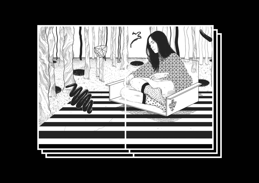 Pussies, Pattern + Portraits by David Leitner – 100FOR10 art book No. 11, view 6