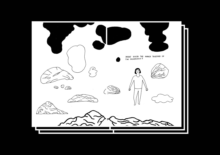 Coffee, Socks And Dark Matter by Lenia Hauser – 100FOR10 art book No. 69, view 2