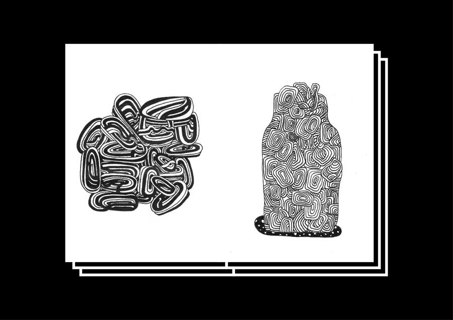 So Different, So Similar by Xbstrxct – 100FOR10 art book No. 77, view 2