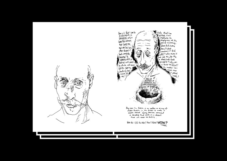 That Was A Good Time by Dave The Chimp – 100FOR10 art book No. 89, view 2