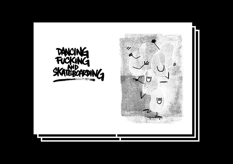 That Was A Good Time by Dave The Chimp – 100FOR10 art book No. 89, view 3