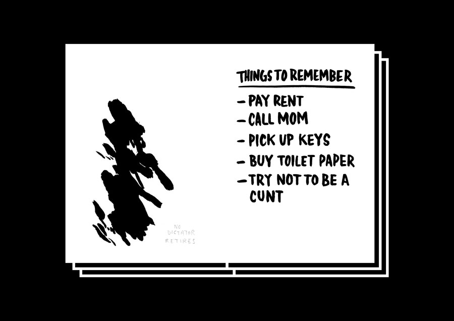 That Was A Good Time by Dave The Chimp – 100FOR10 art book No. 89, view 4